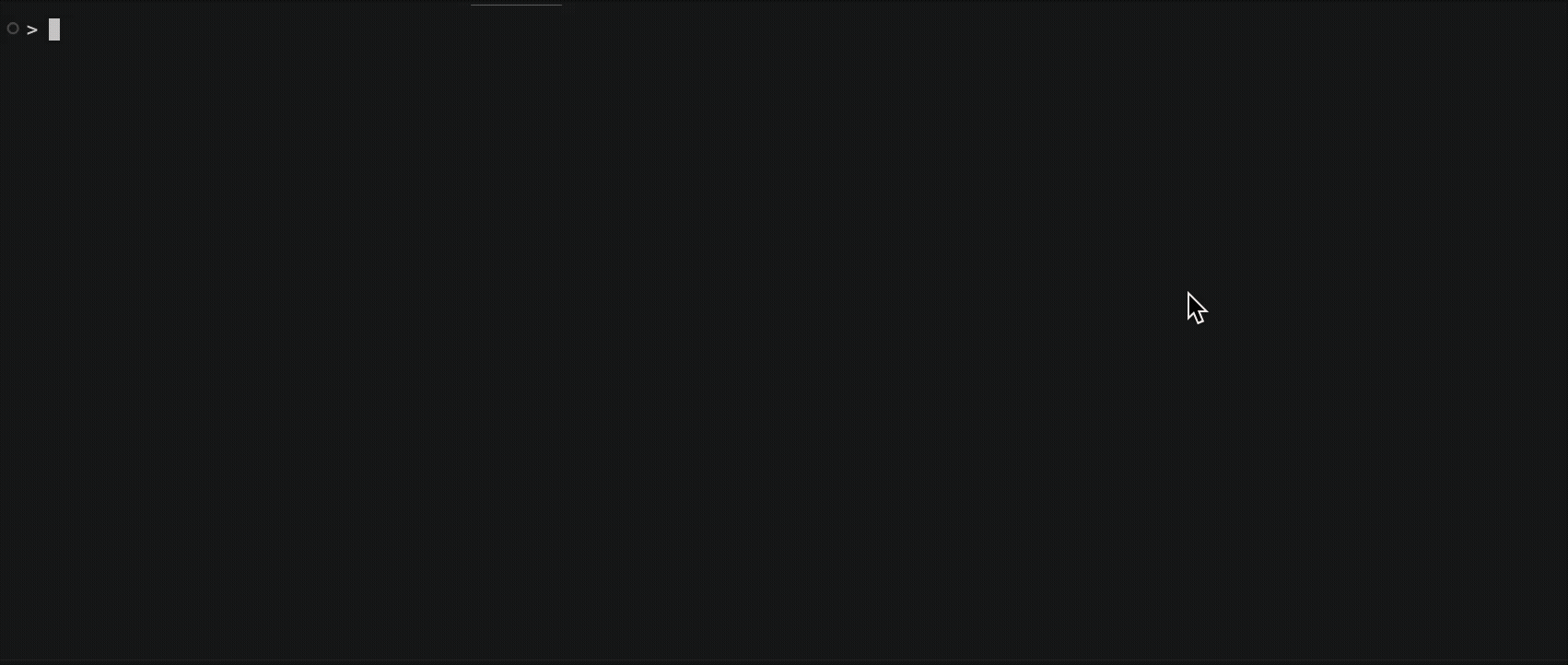 Animated demo of fuzzy-searching a Jira ticket from Vim and inserting its ID into the buffer